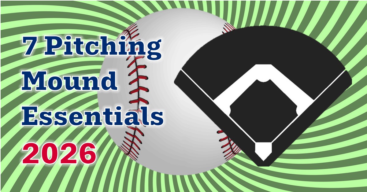 Geometric abstract pattern in green and blue for blog Post on 7 Pitching Mound Essentials for Every Grounds Manager in 2026