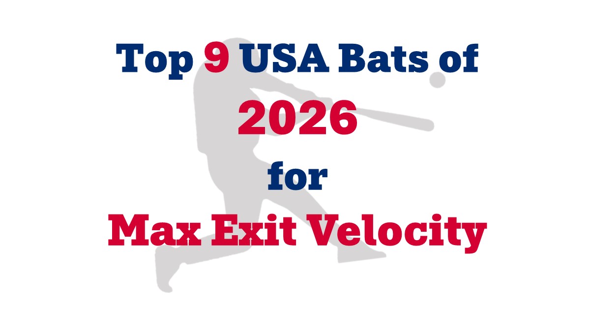 Baseball Batter Silhouette on White background for Blog Post on Top 9 USA Bats of 2026 for Max Exit Velocity: A Power and Performance Guide